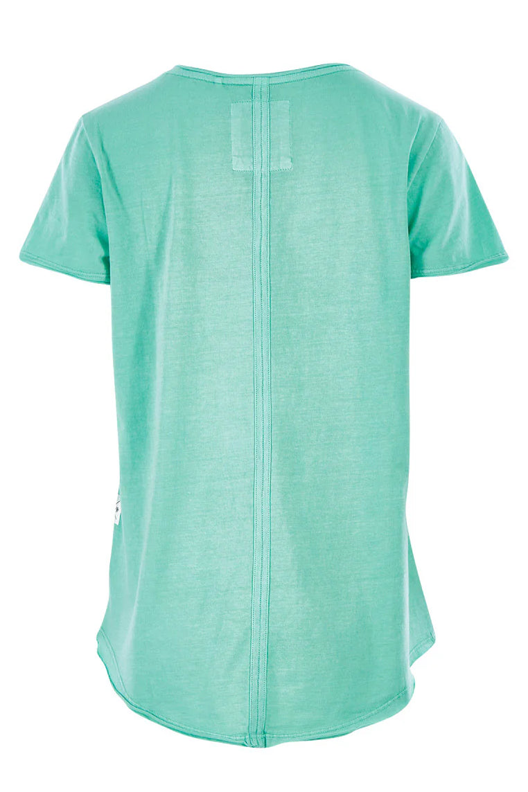Ruby V Tee in Apple Mint Ruby V Tee in Apple Mint