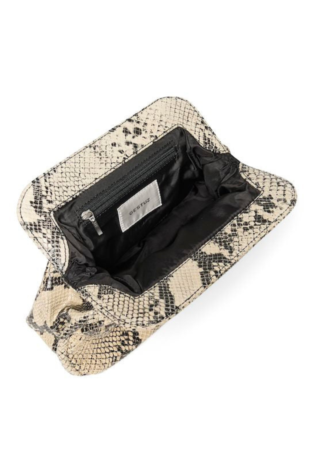 Velina Clutch in Yellow Snake Velina Clutch in Yellow Snake