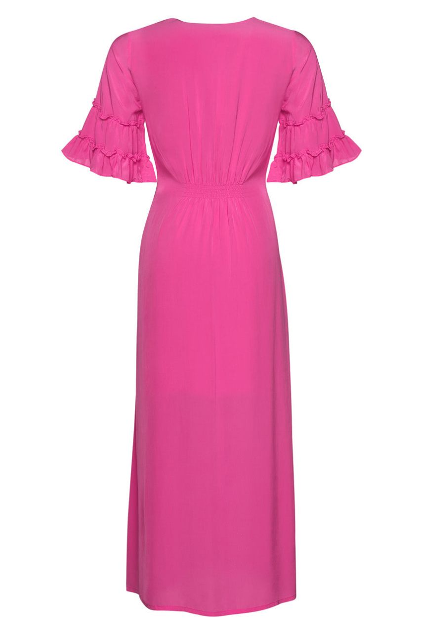 Vinci Midi Dress in Fuchsia Vinci Midi Dress in Fuchsia