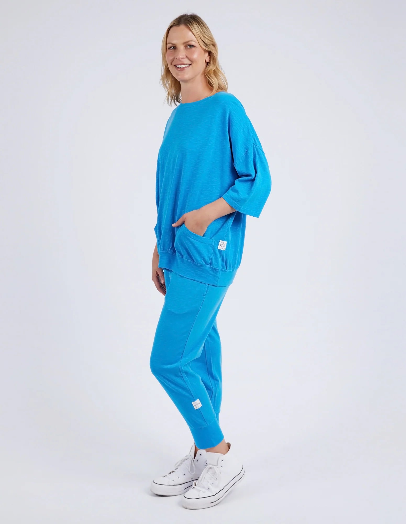 Mazie Sweat in Ibiza Blue Mazie Sweat in Ibiza Blue