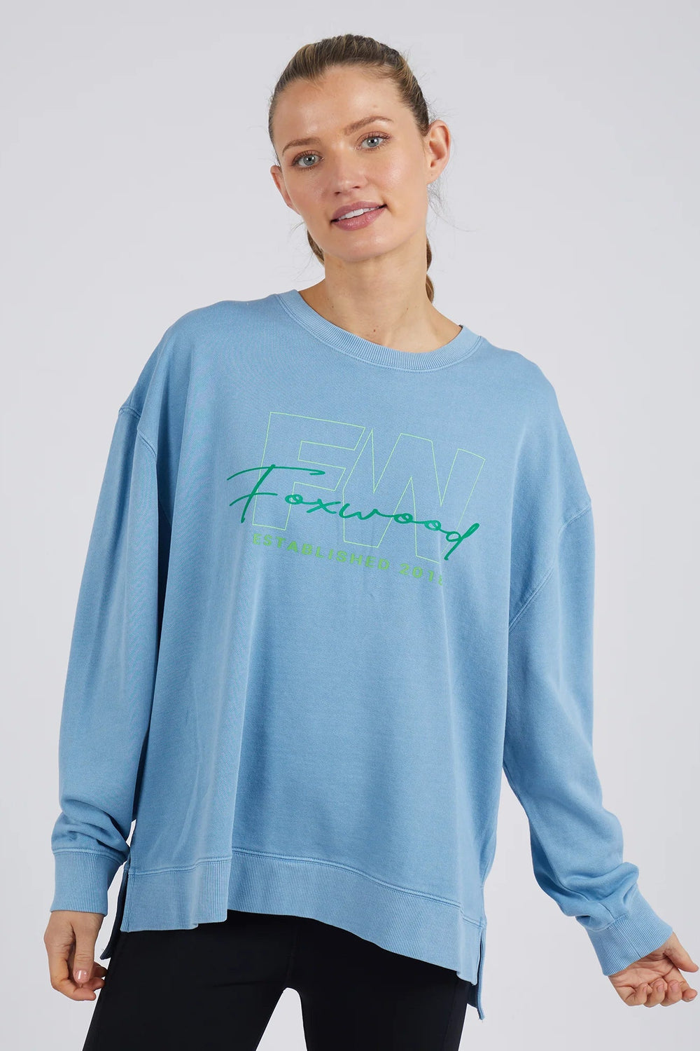 Glider Crew in Powder Blue Glider Crew in Powder Blue