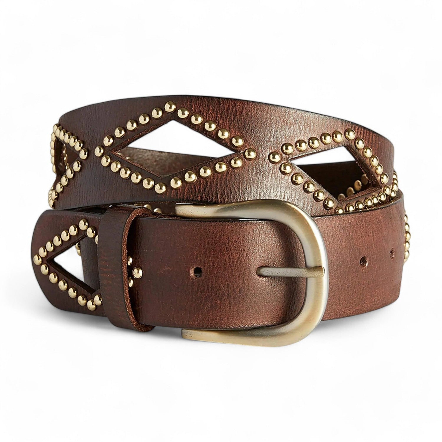 Miranda Leather Stud Belts Miranda Leather Stud Belts