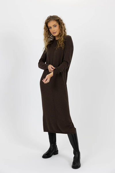 Elena Dress in Espresso Elena Dress in Espresso