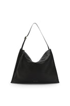 ELSHAM BOUTIQUE black Mini Chopalopagus bag in textured New Zealand Merino lamb leather with brass hardware