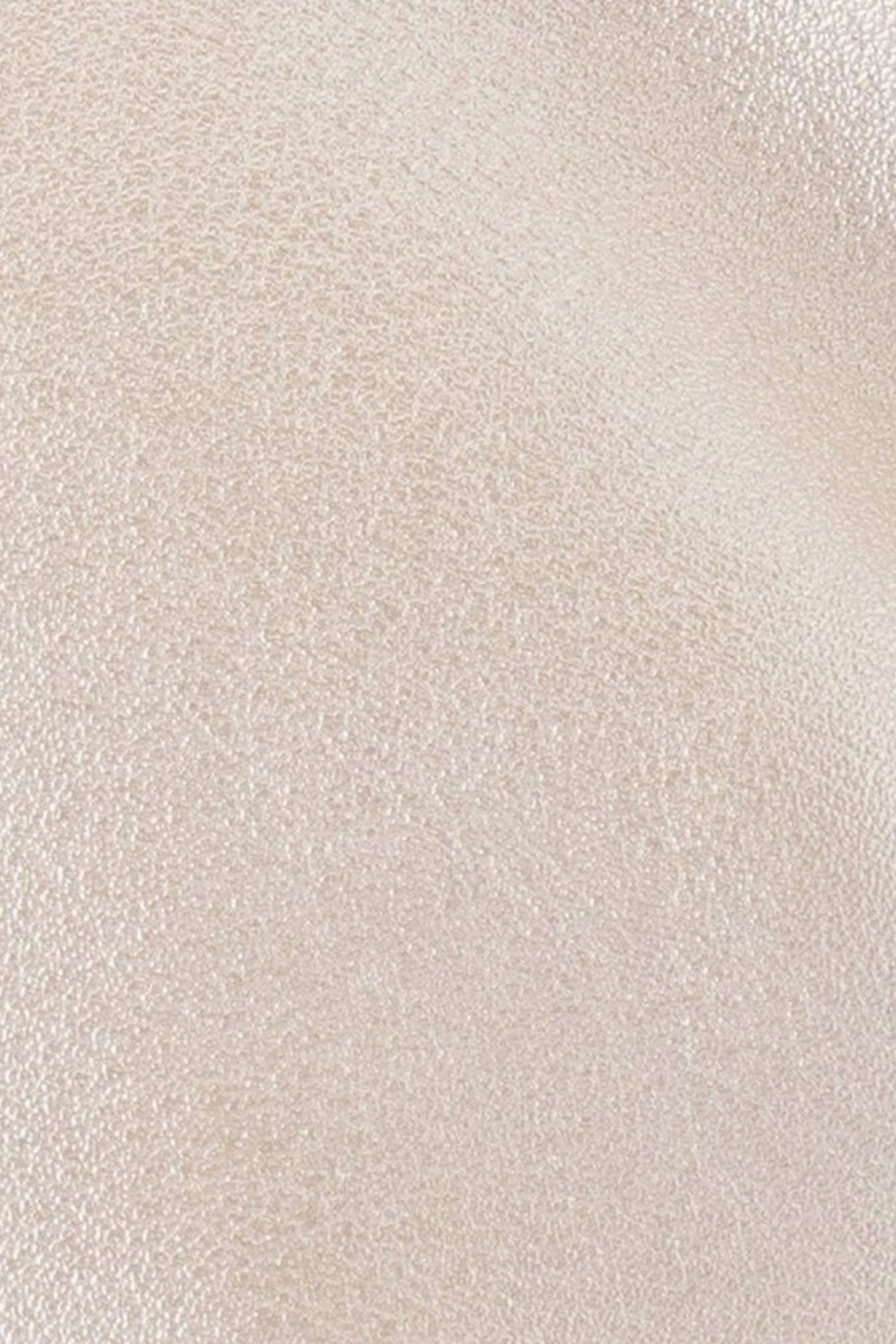 Close-up of the shimmering pearl-toned vegan leather texture on the ELSHAM BOUTIQUE Marina Pearl Clutch.