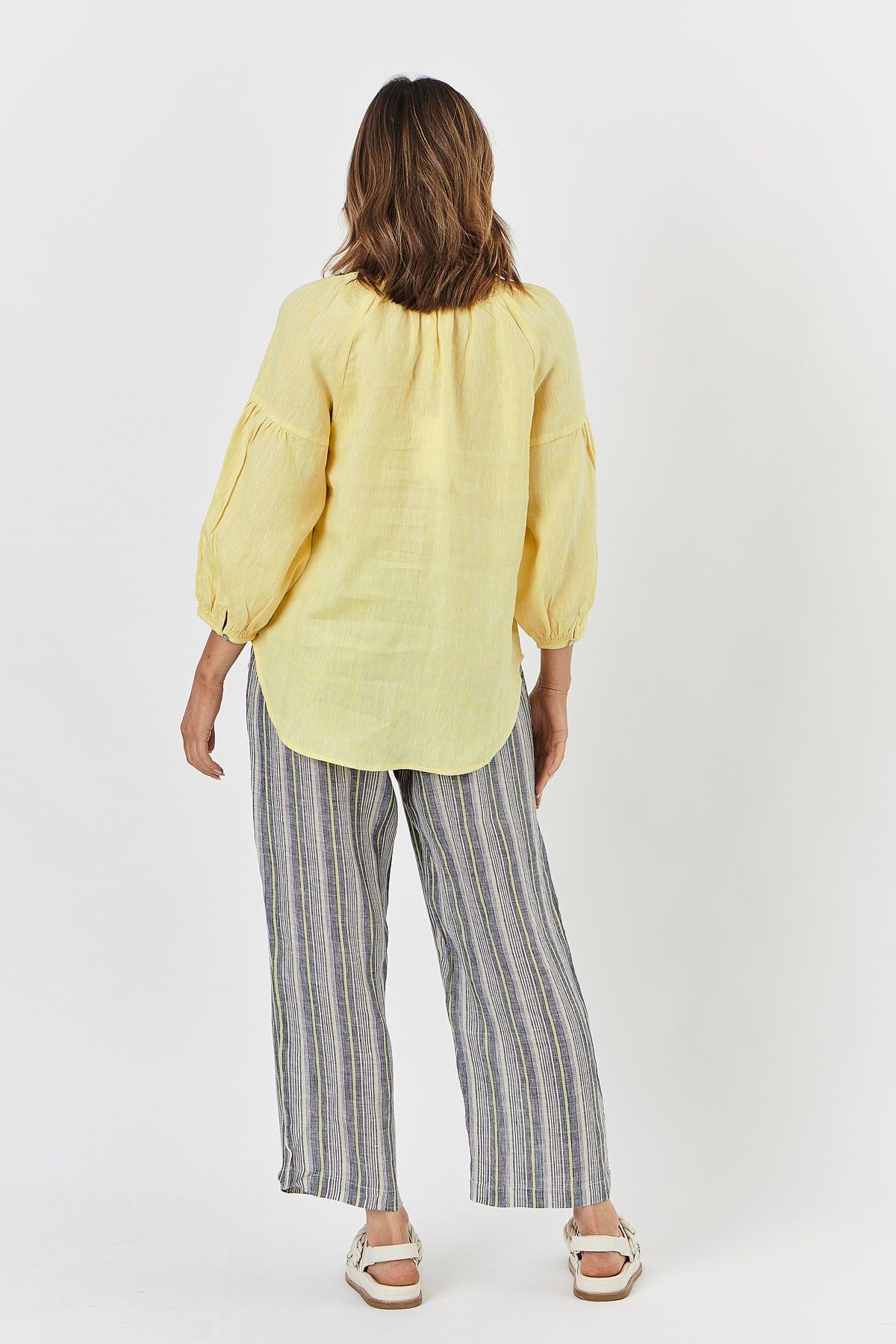 GA412 Linen Top in Zest GA412 Linen Top in Zest
