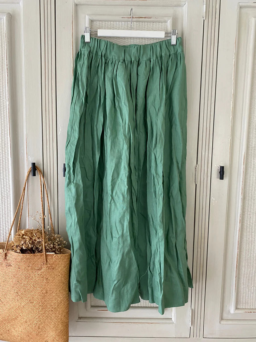 Layla Maxi Skirt in Jade Layla Maxi Skirt in Jade