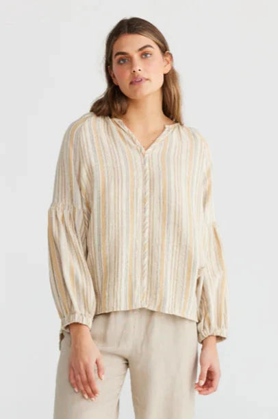 Salerno Top in Paulo Stripe Salerno Top in Paulo Stripe