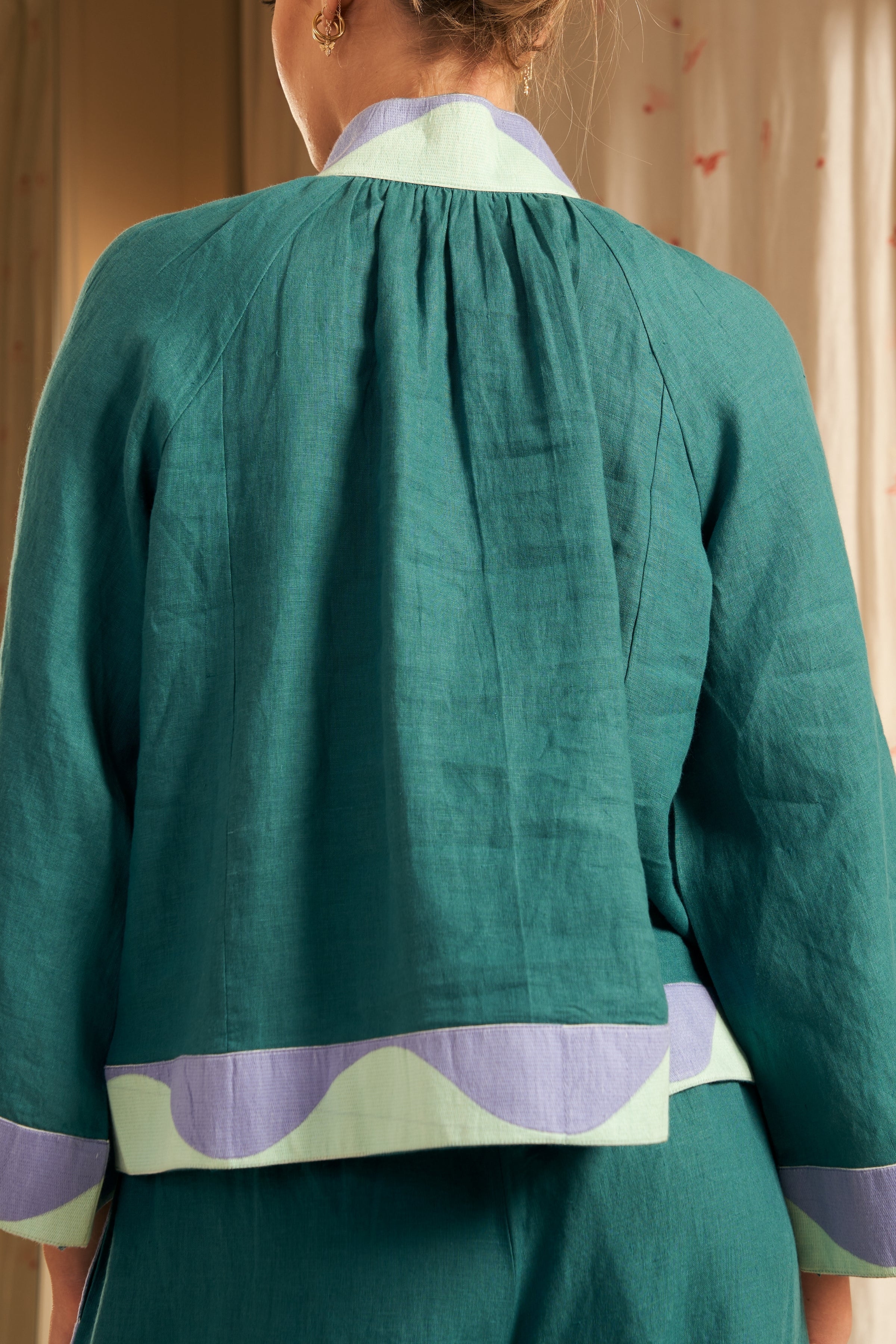Nina Kaftan Top in Azul Nina Kaftan Top in Azul