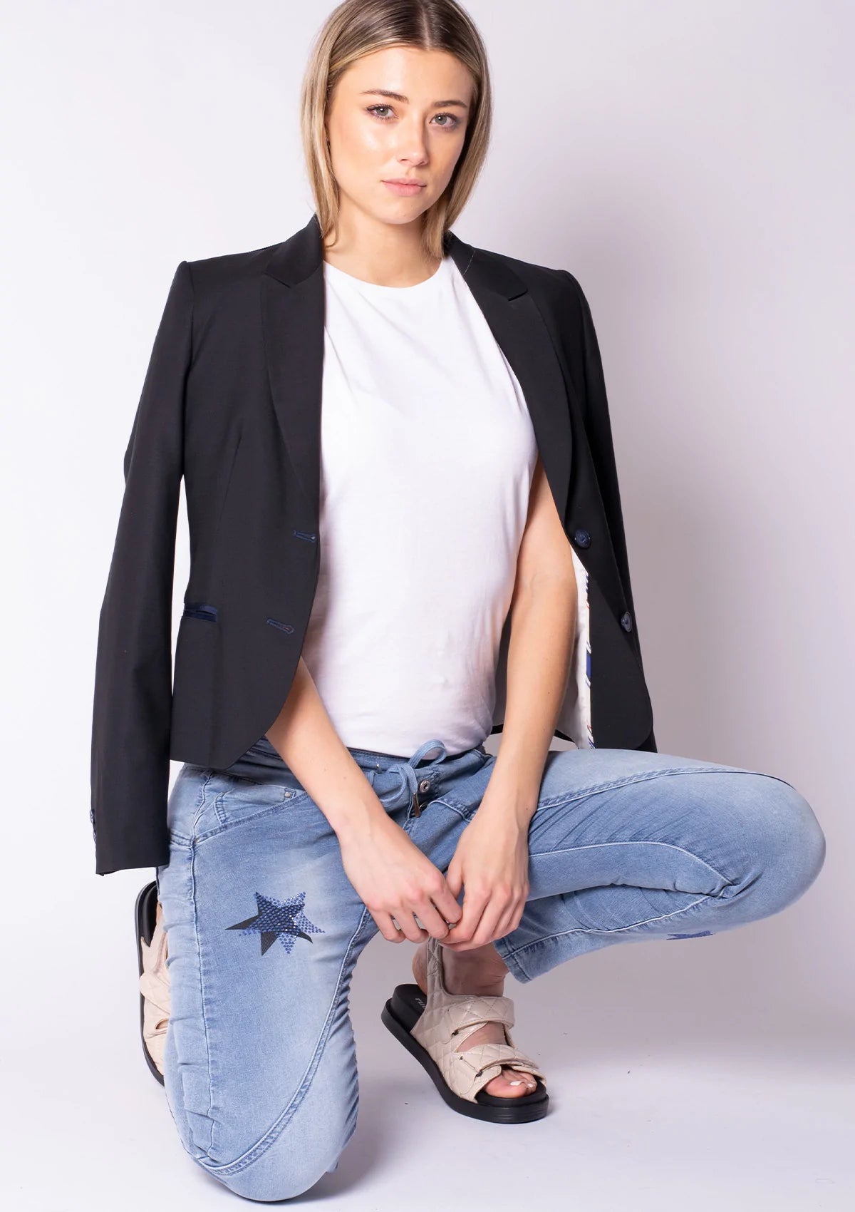 Coco Denim Jogger Coco Denim Jogger