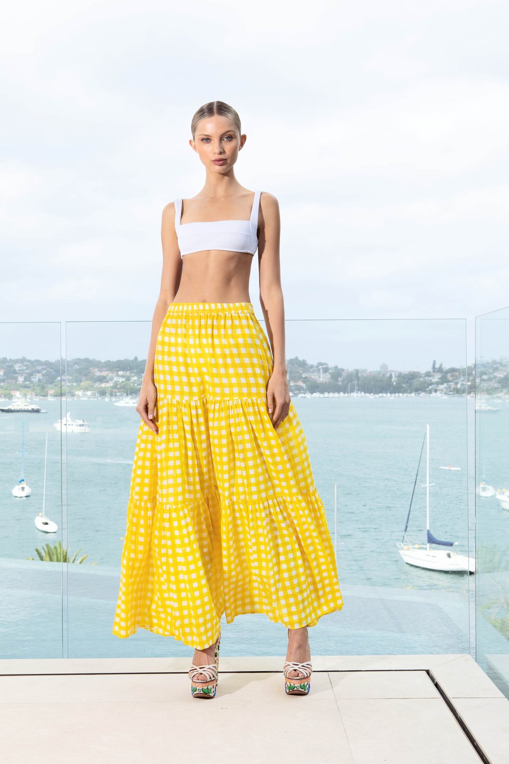 Gingham clearance skirt australia