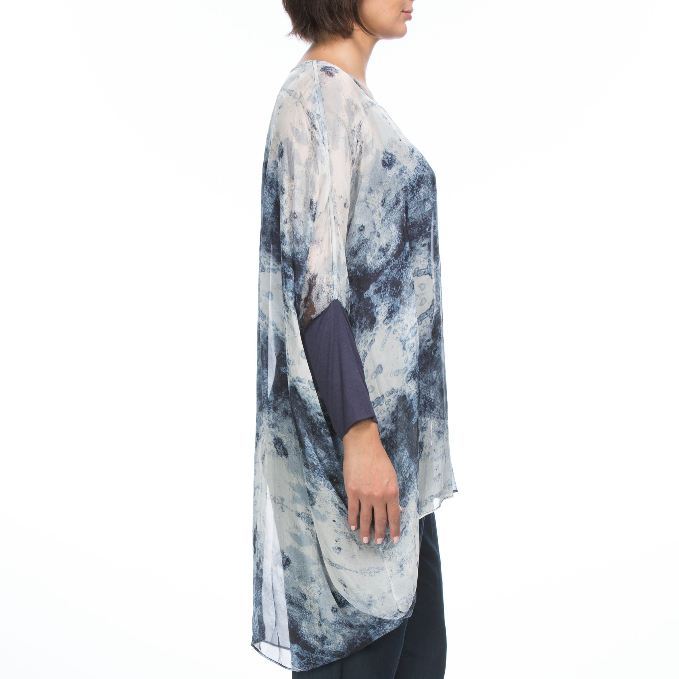Waterfall Print Georgette Top Waterfall Print Georgette Top