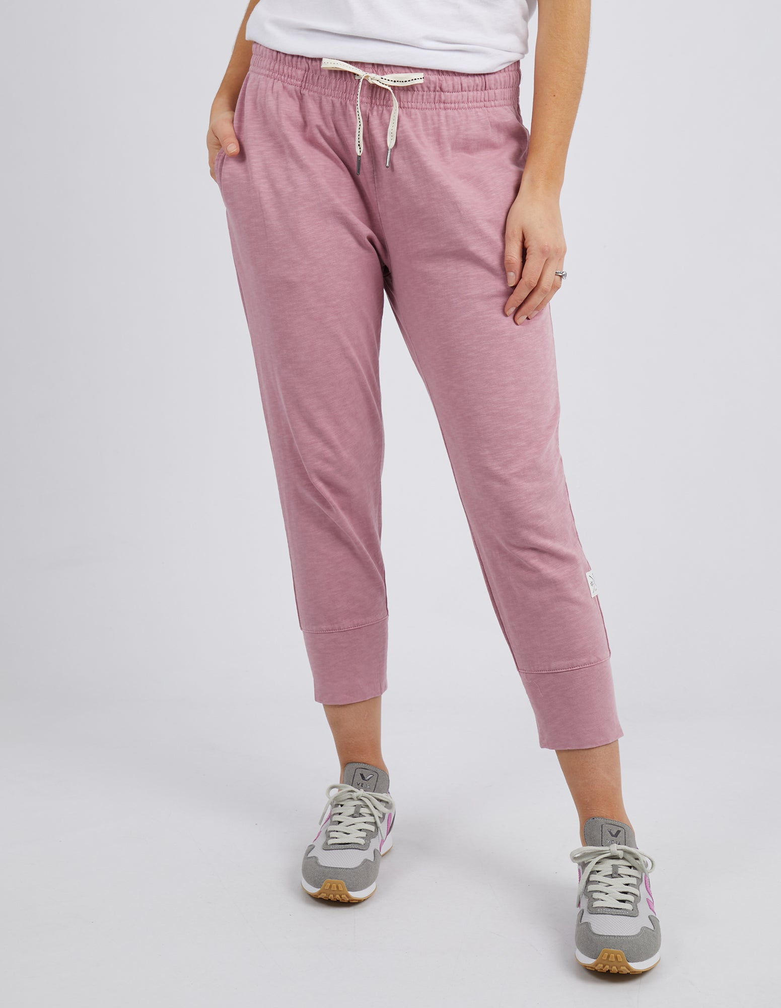 Elm Lifestyle - Fundamental Brunch Pant in Dusty Pink - Womens Clothing -  New arrivals just in cotton lounge wear pants – Secret Girl Stuff