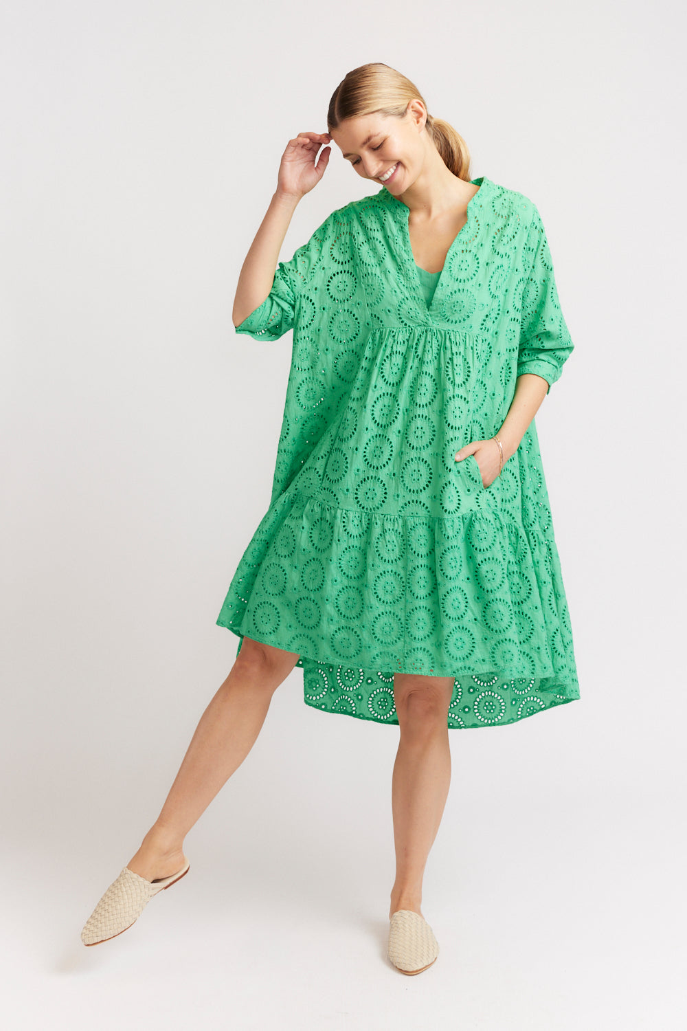 Elanora Dress in Ivy Elanora Dress in Ivy
