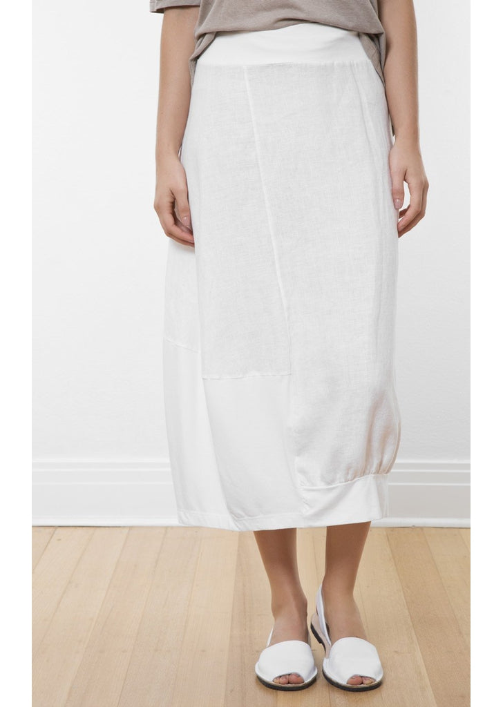 VALIA CLOTHING - Awa Skirt - Womens - White linen cotton – Secret Girl ...