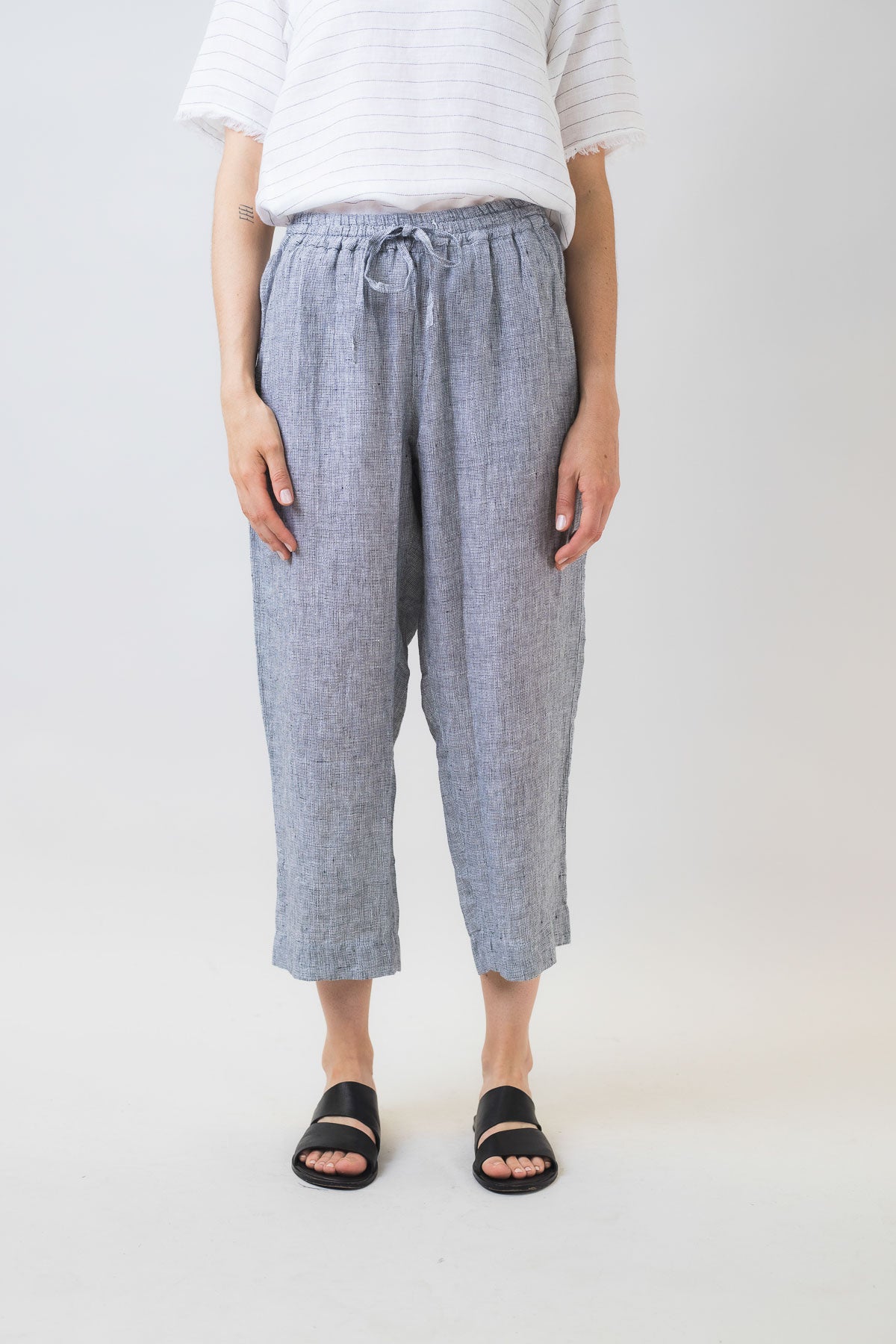 GA242 Maya Pants in Green Houndstooth GA242 Maya Pants in Green Houndstooth