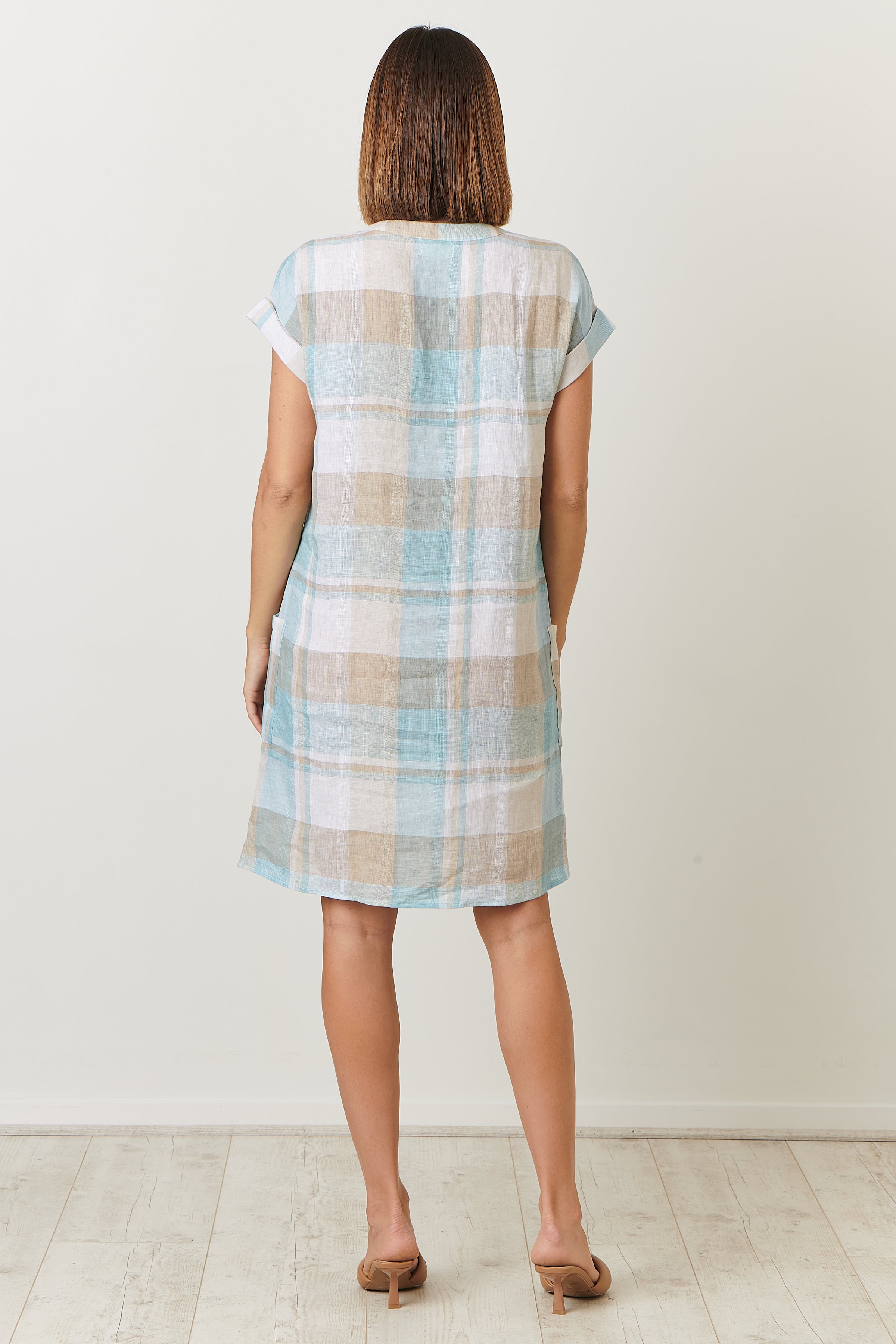 GA277 Shift Dress in Azure GA277 Shift Dress in Azure