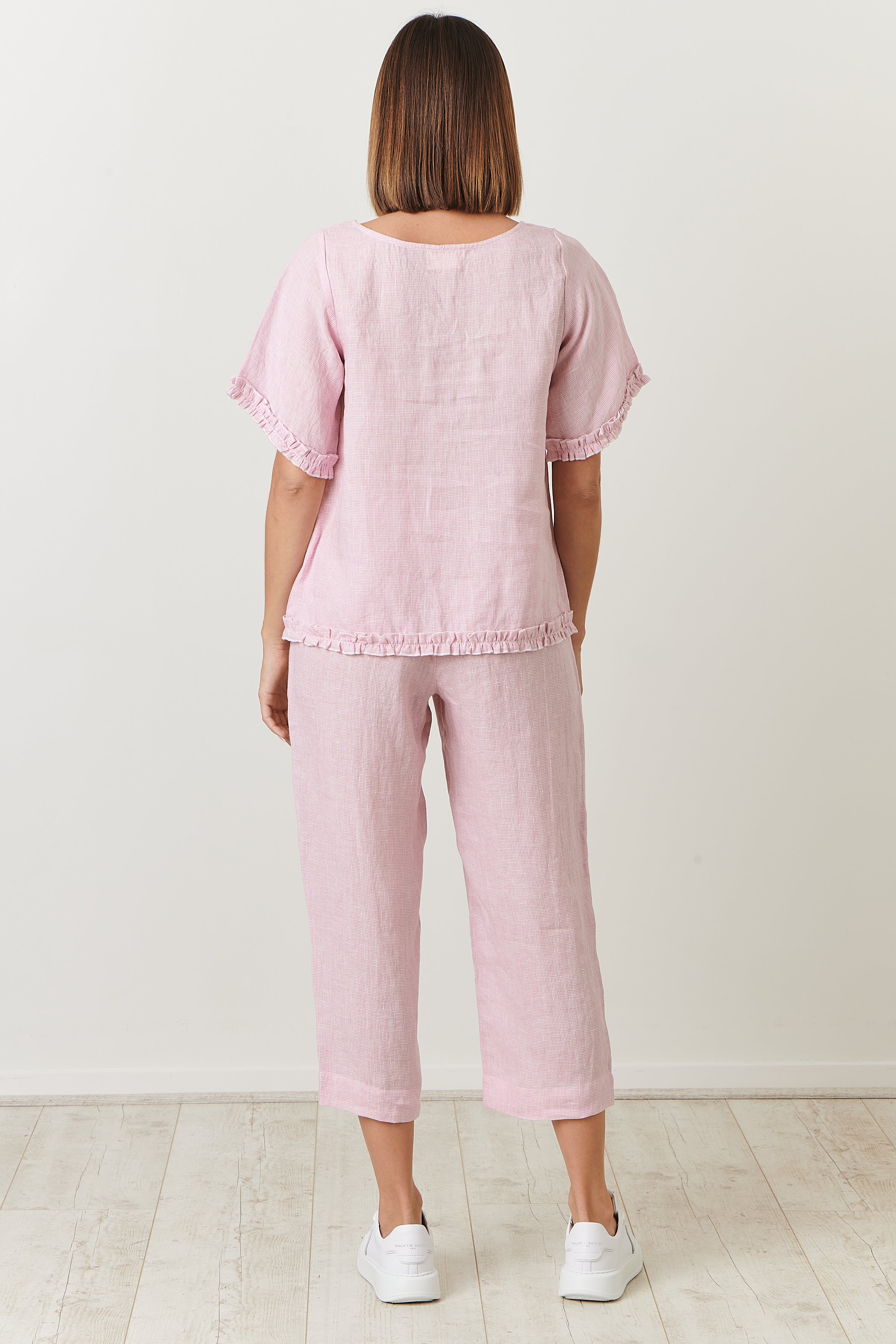 GA242 Linen Pants in Sorbet GA242 Linen Pants in Sorbet