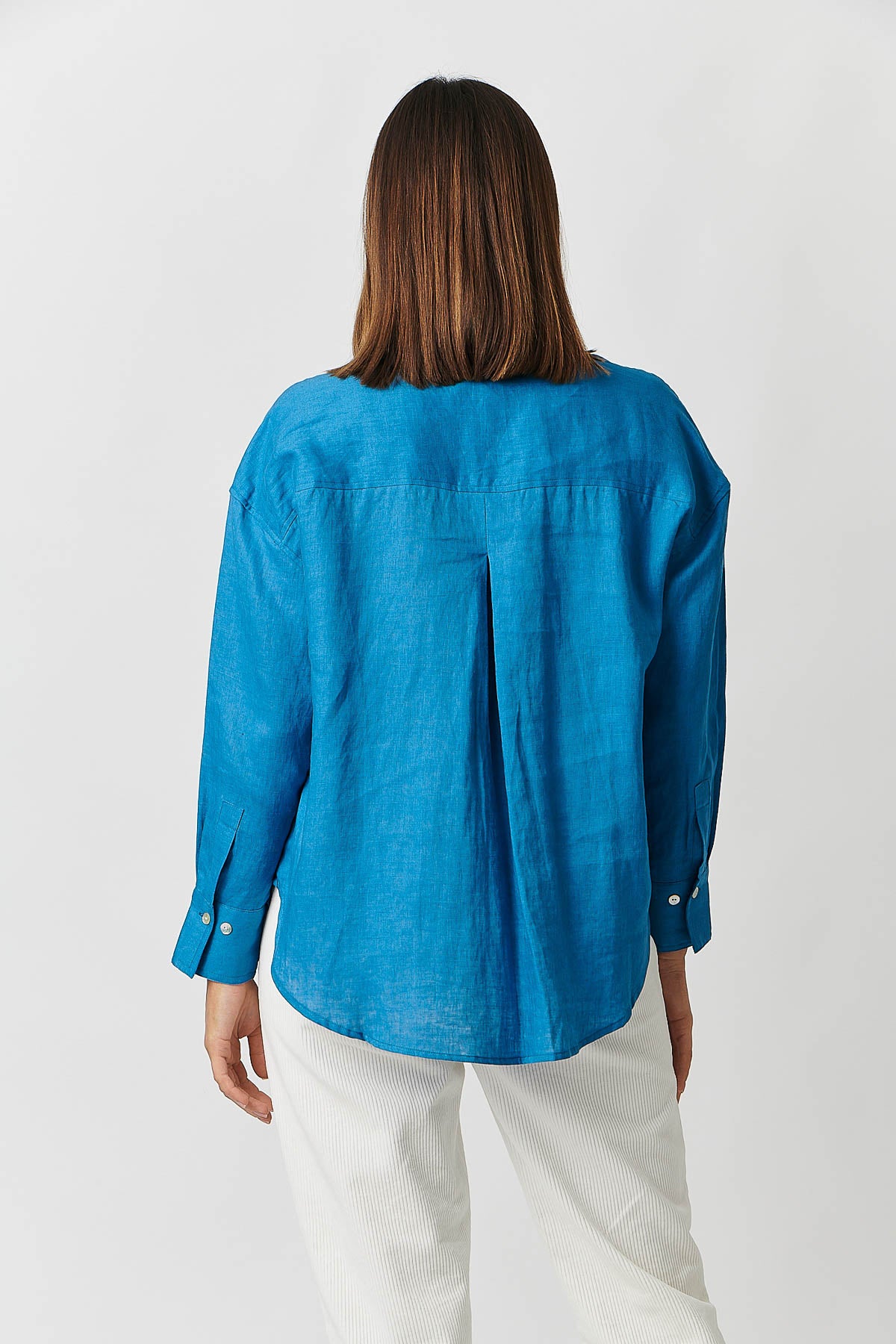 GA415 Classic Button Up Shirt in Azalea GA415 Classic Button Up Shirt in Azalea