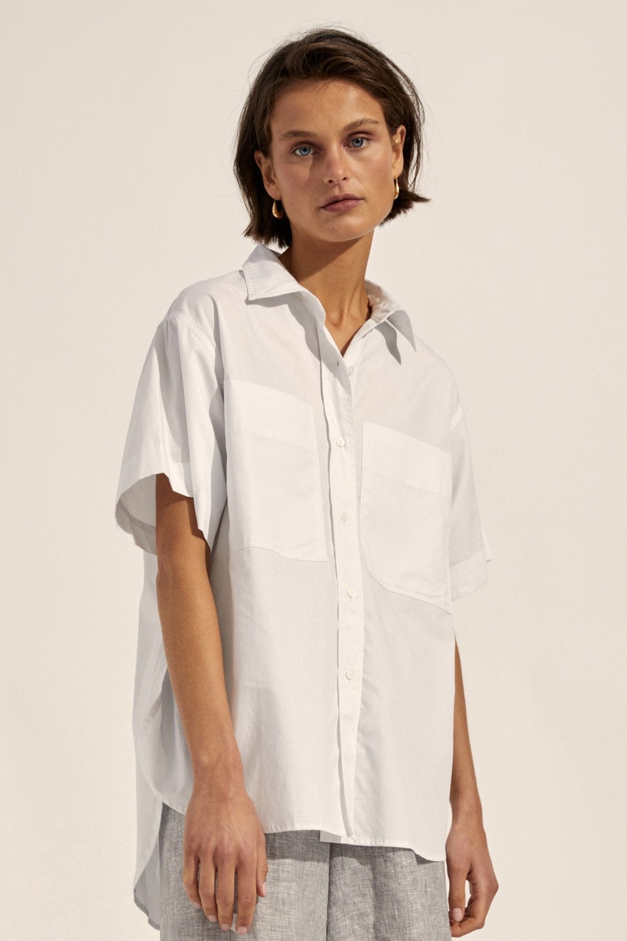 Zoe Kratzmann - Rider Top - Porcelain - Womens Clothing - New