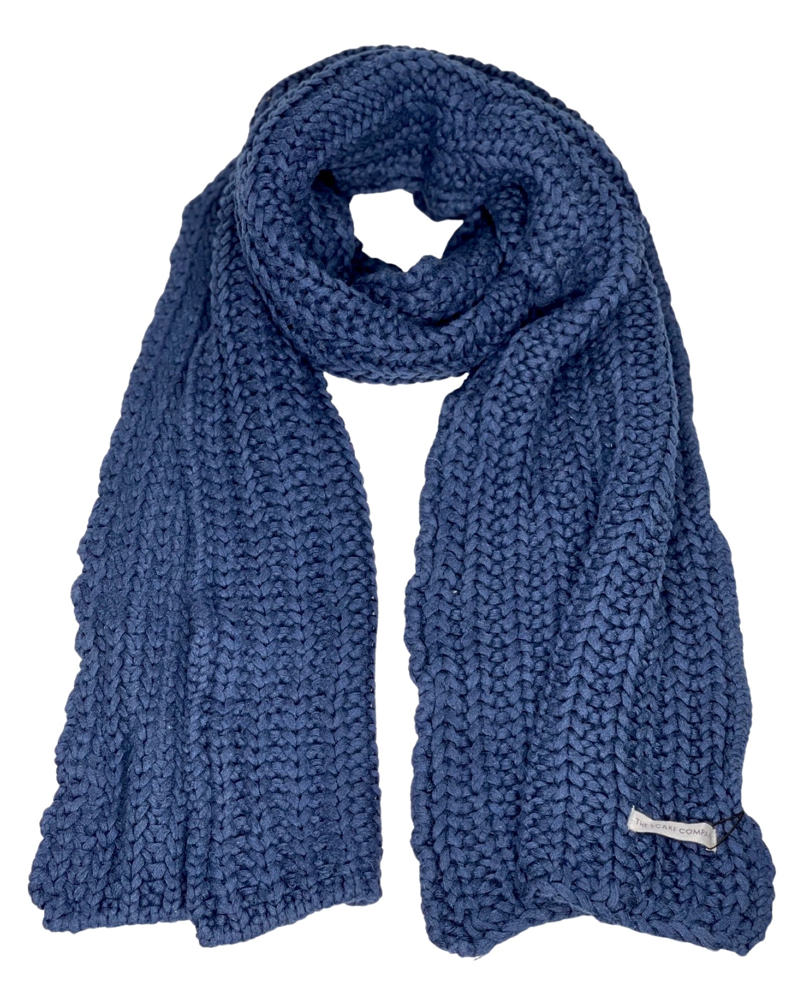 Remi Chunky Scarf in Navy Remi Chunky Scarf in Navy