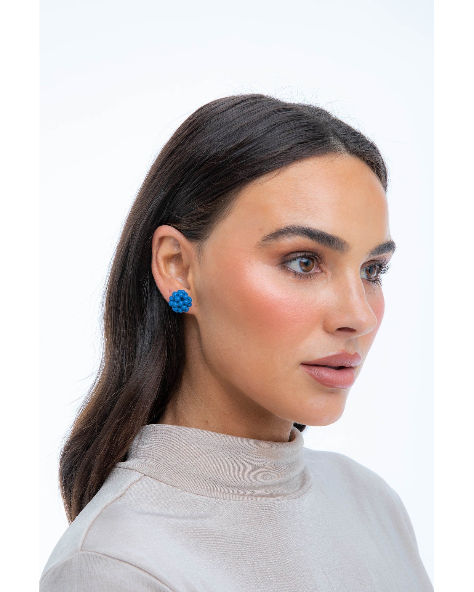 Nico Earrings in Indigo Nico Earrings in Indigo