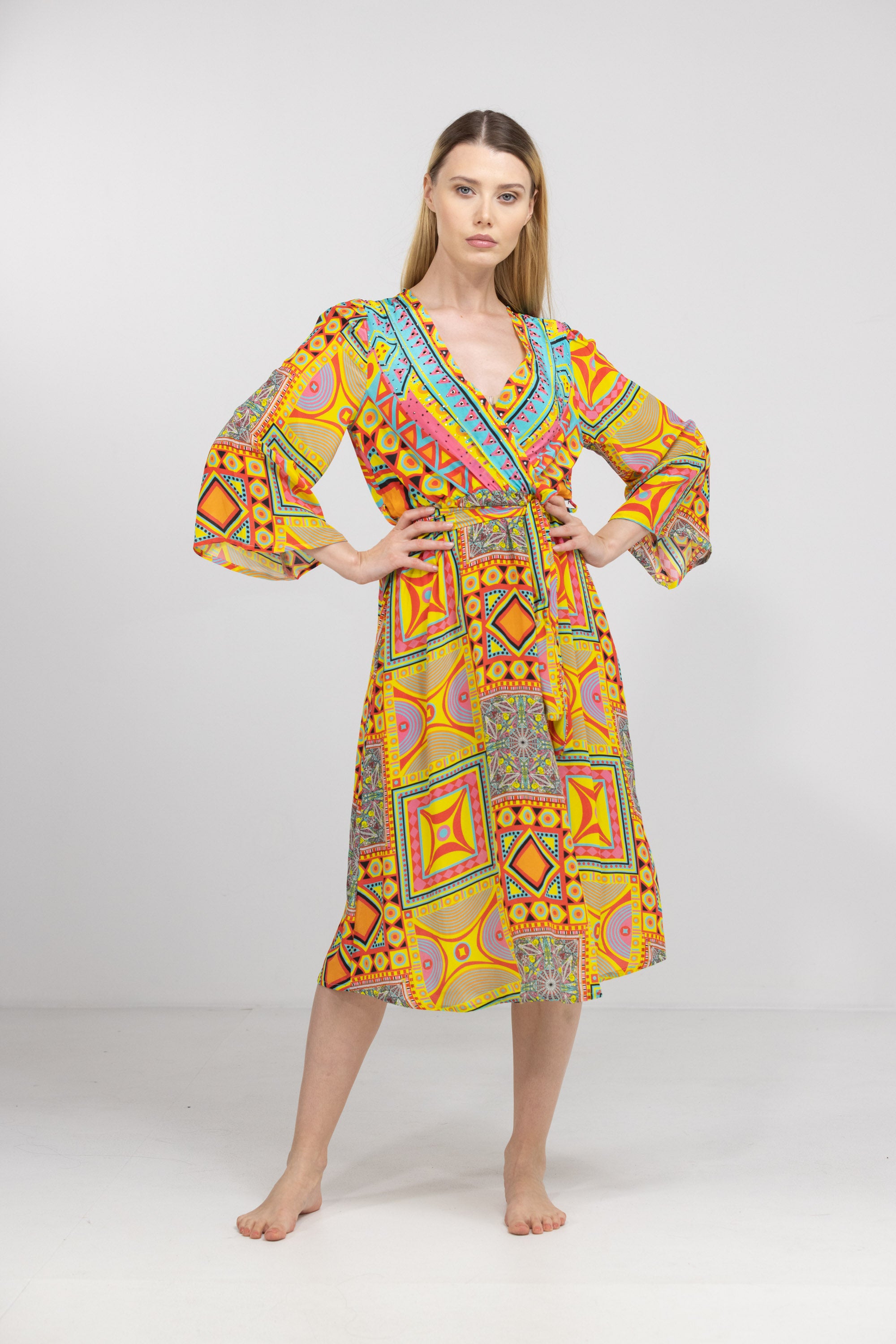 Bell Sleeve Cod Dress in Hobart Bell Sleeve Cod Dress in Hobart