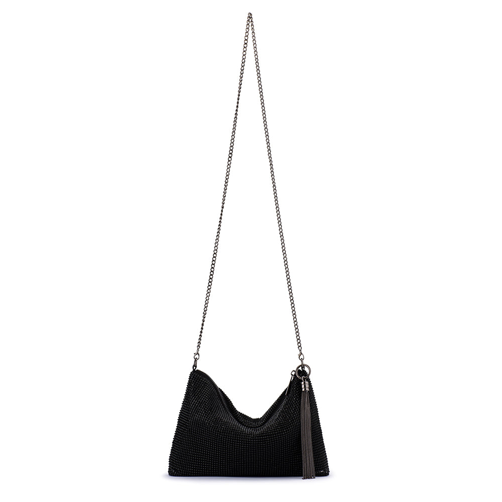 Jace Crystal Shoulder in Black Jace Crystal Shoulder in Black