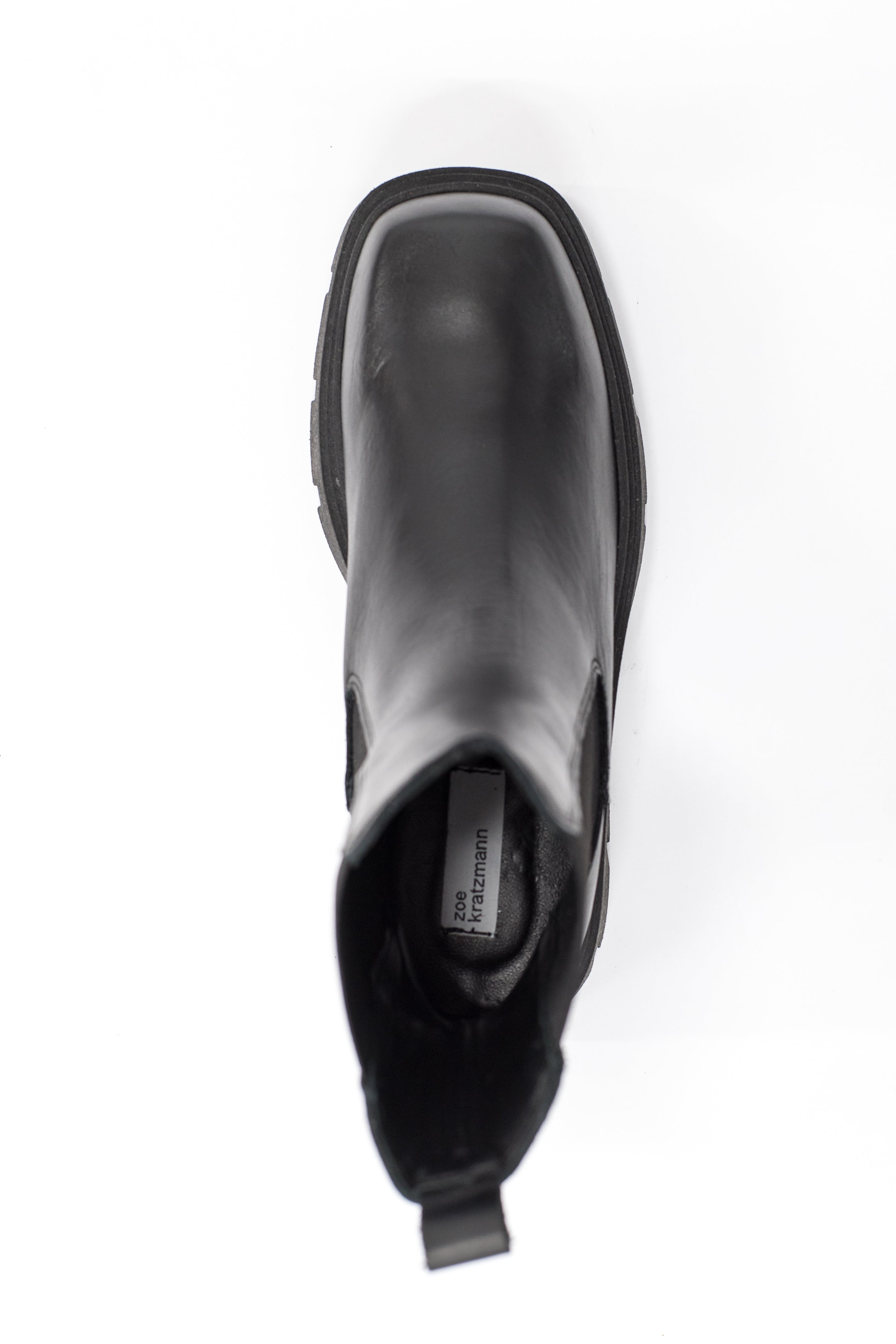 Empire Boot in Marble Leather Empire Boot in Marble Leather