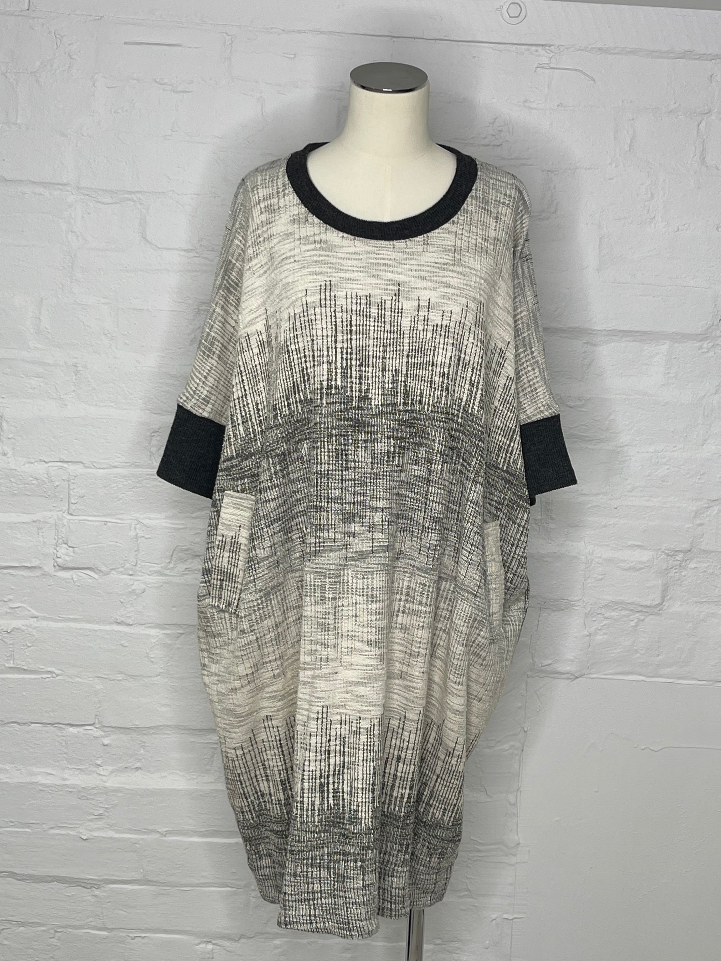 GA182 Linen Tunic Dress in Red GA182 Linen Tunic Dress in Red