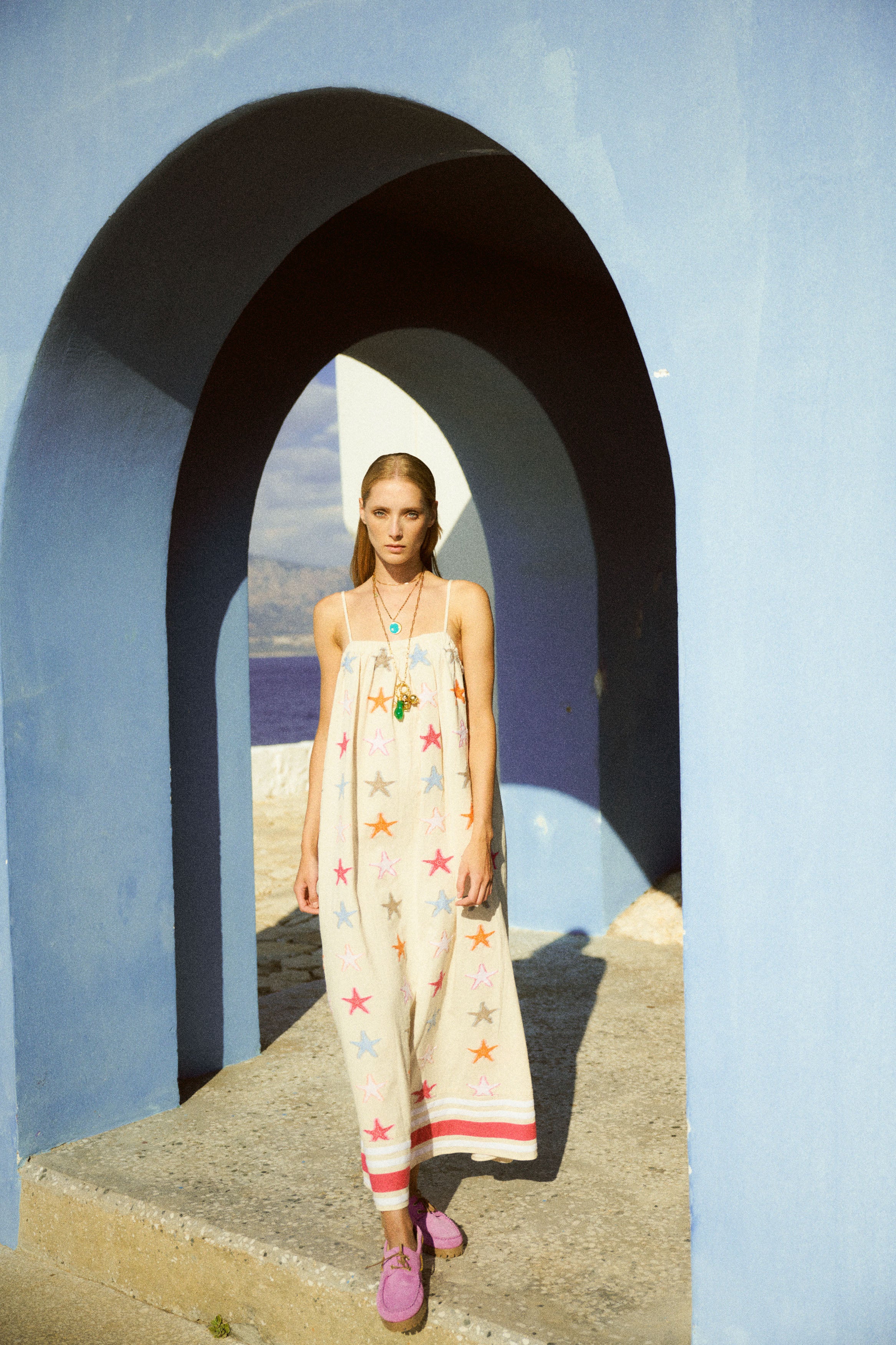 Zakar Strap Maxi Dress - Fuchsia Starfish Zakar Strap Maxi Dress - Fuchsia Starfish