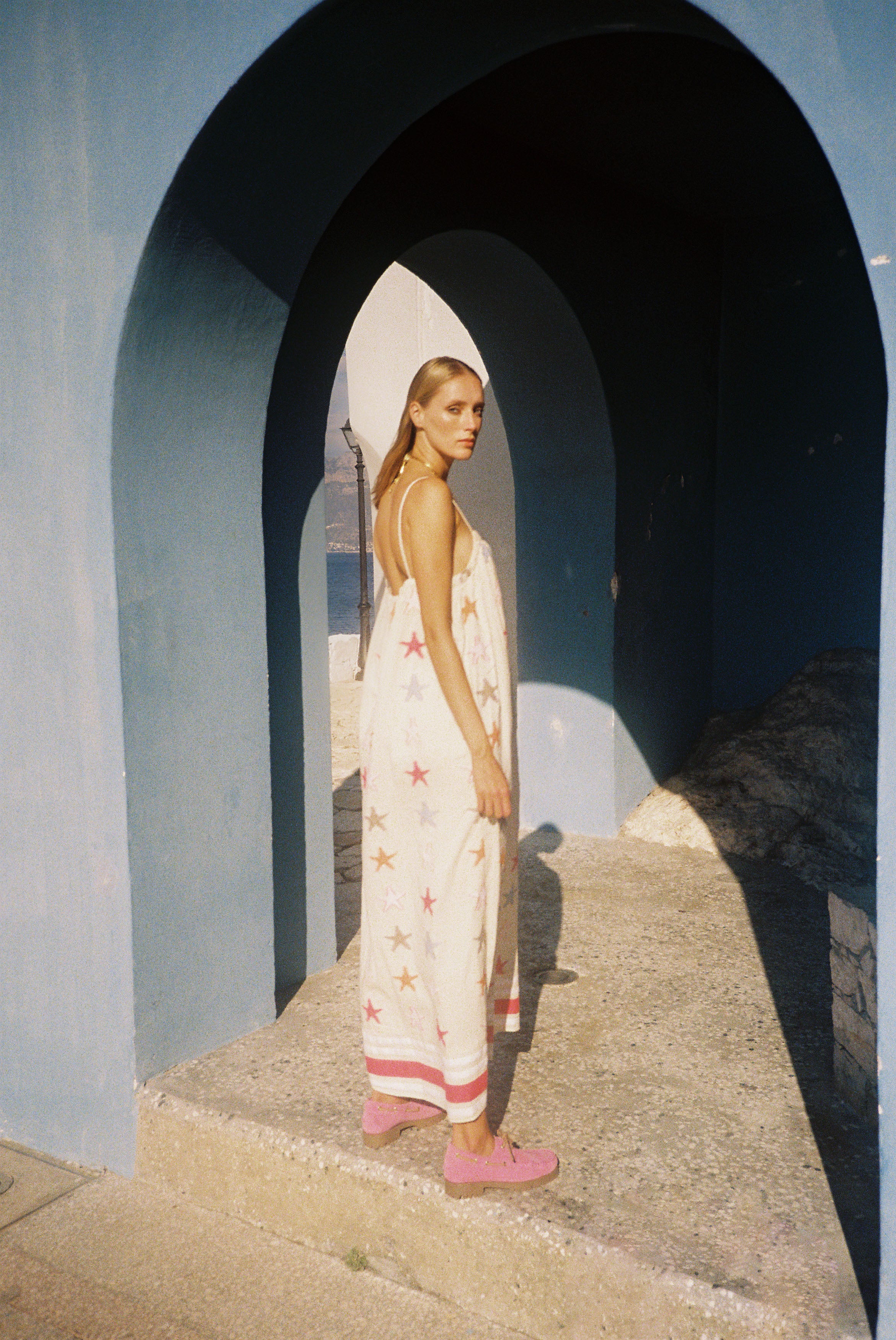 Zakar Strap Maxi Dress - Fuchsia Starfish Zakar Strap Maxi Dress - Fuchsia Starfish