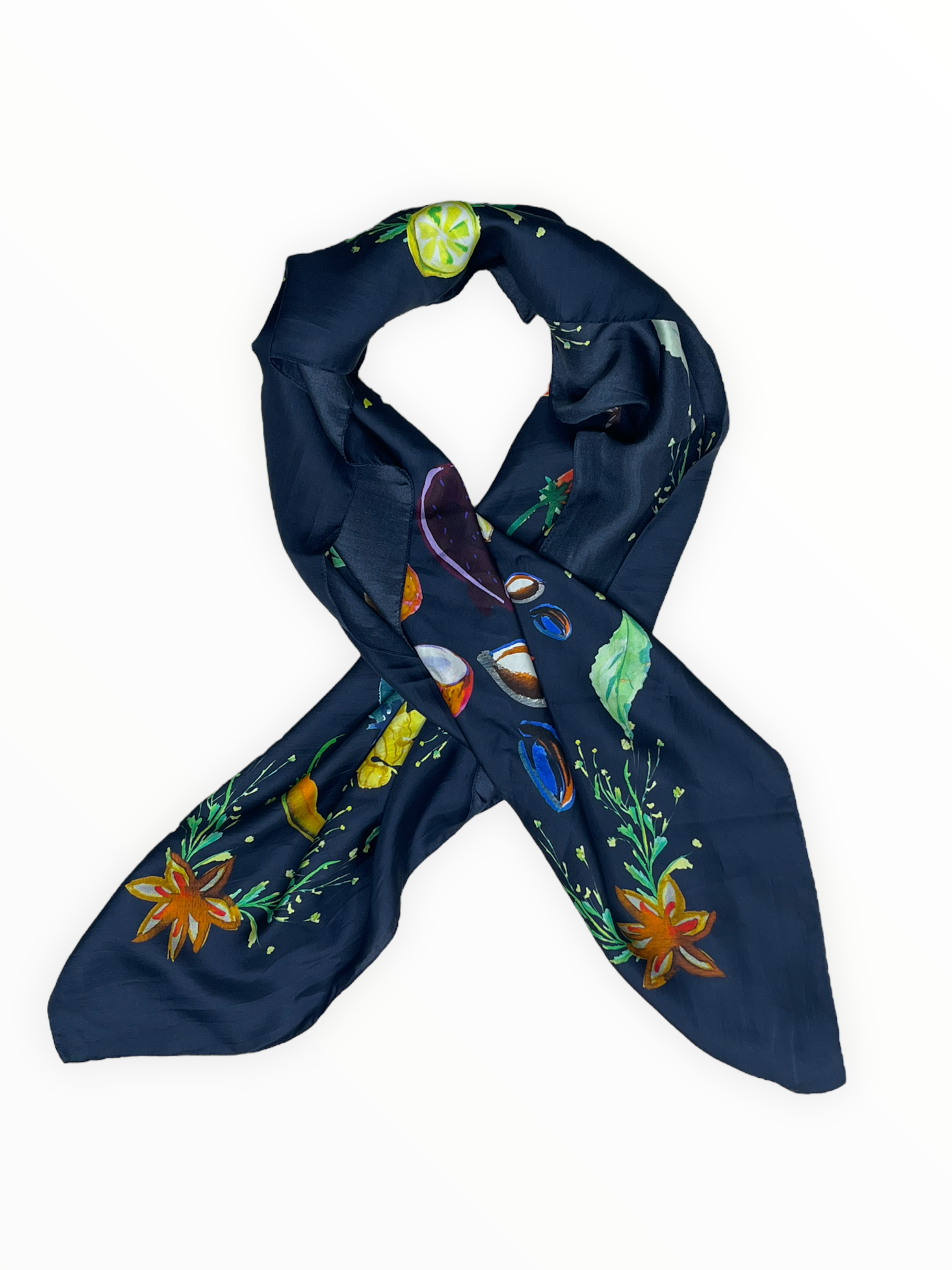 Boxed Ratatouille Silk Scarf Boxed Ratatouille Silk Scarf