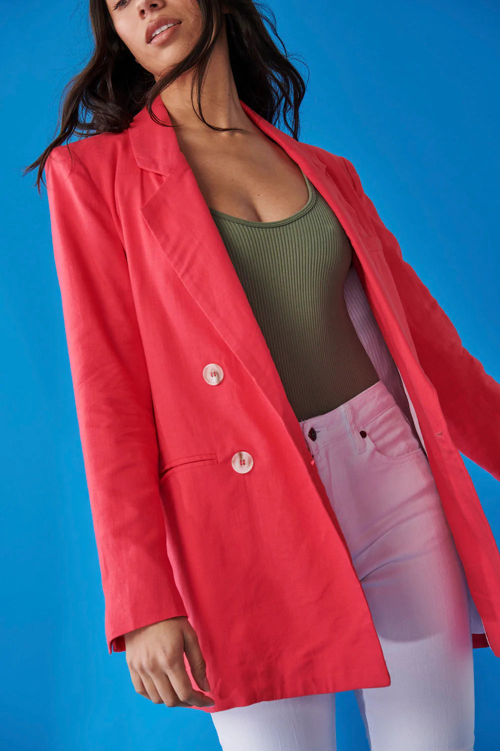 Bright pink jacket womens deals