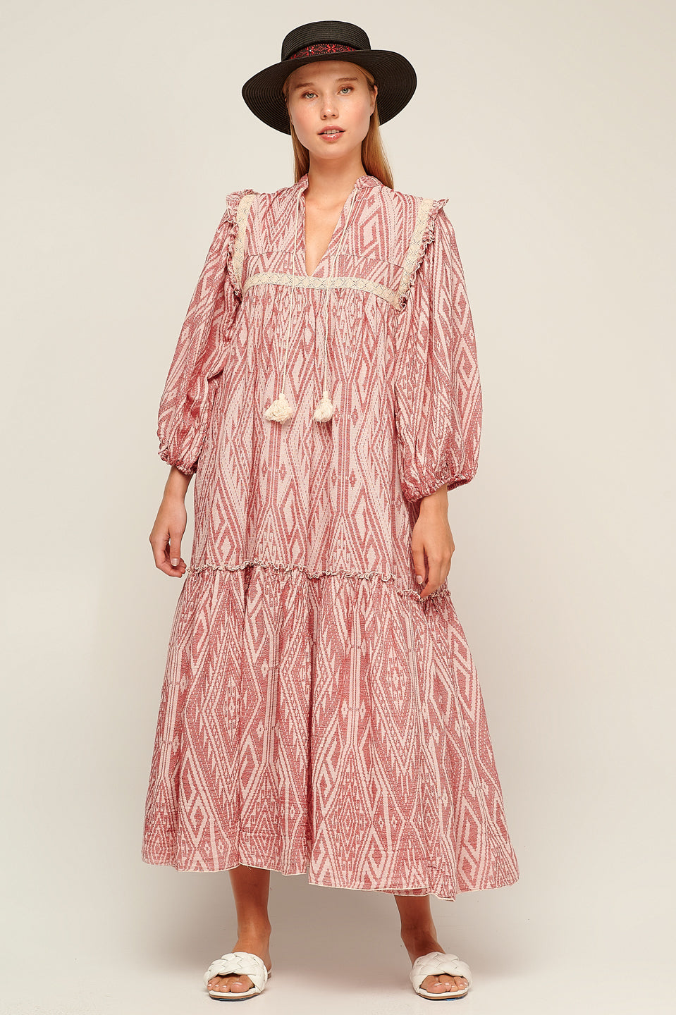 Zakar Maxi Dress - Wine 1134 Zakar Maxi Dress - Wine 1134