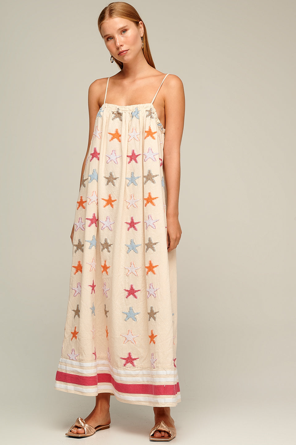 Zakar Strap Maxi Dress - Fuchsia Starfish Zakar Strap Maxi Dress - Fuchsia Starfish