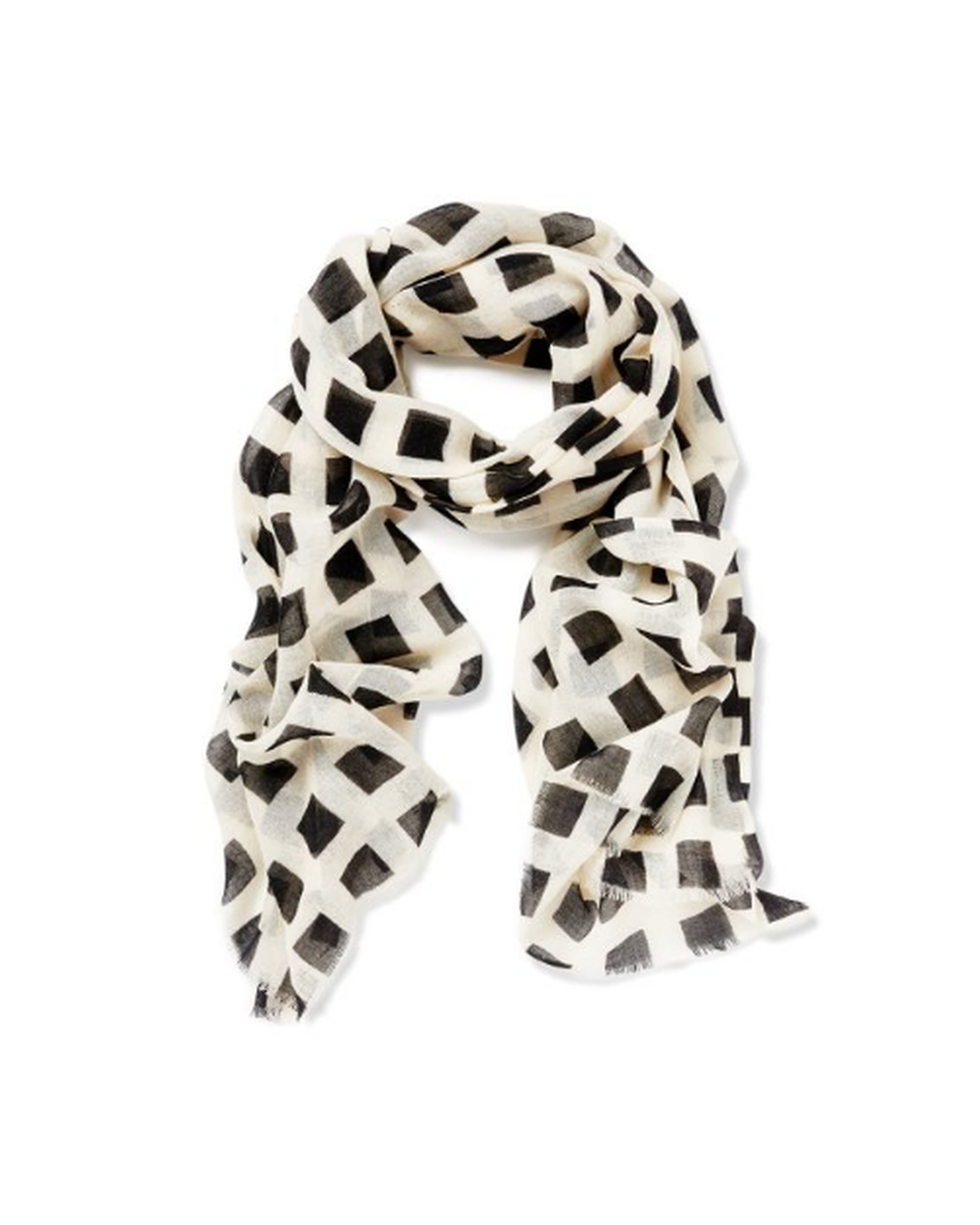 Melody Black Print Scarf Melody Black Print Scarf