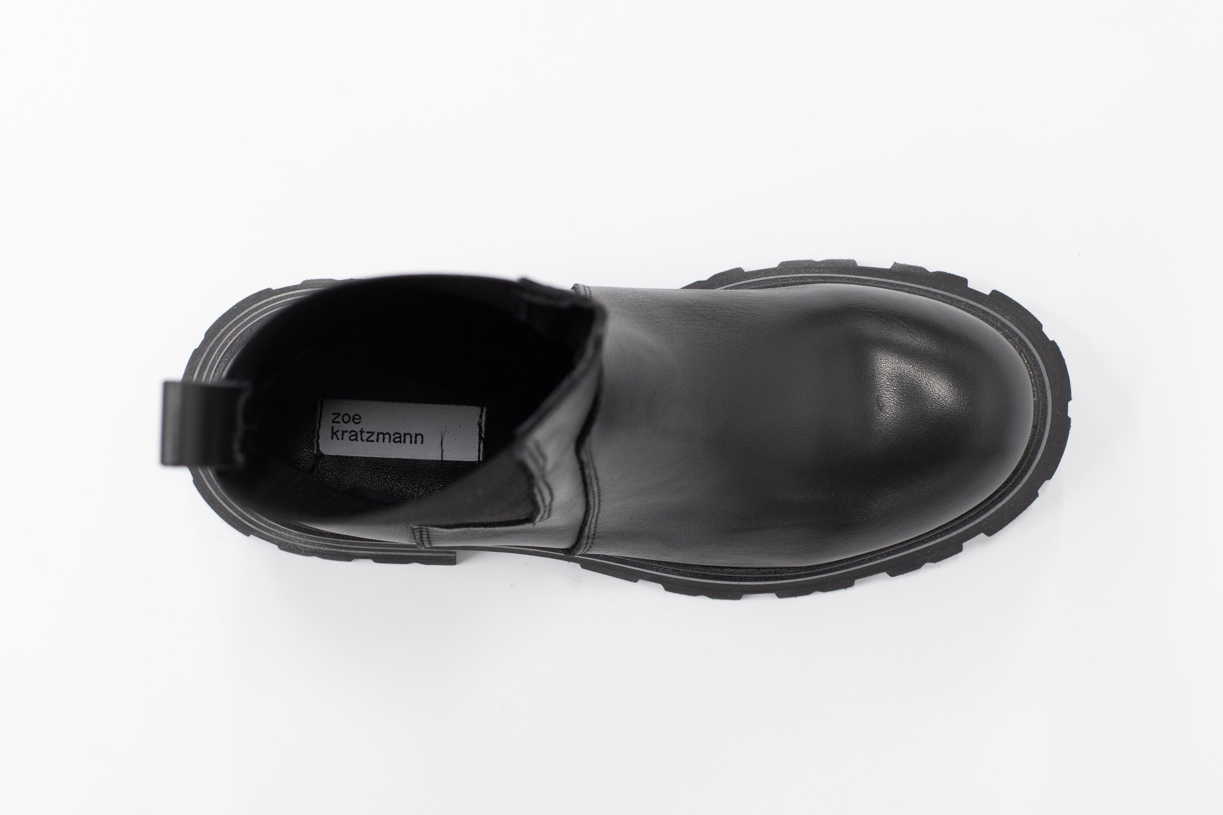 Beseech Boot in Black Leather Beseech Boot in Black Leather