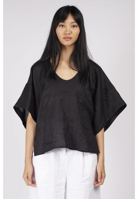 Fuzuki Top in Khaki Fuzuki Top in Khaki
