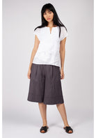 Fuzuki Fold Top in Navy Fuzuki Fold Top in Navy