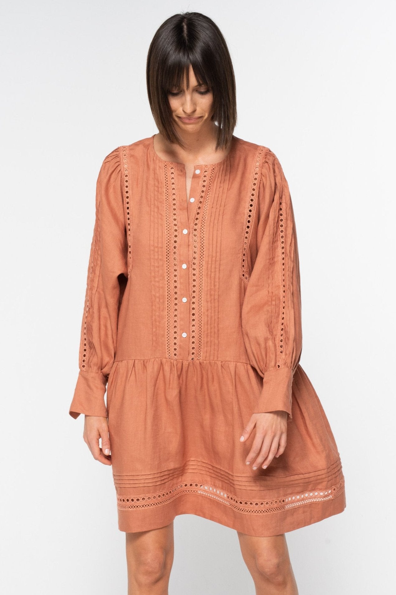 Douse Dress in Russet Douse Dress in Russet