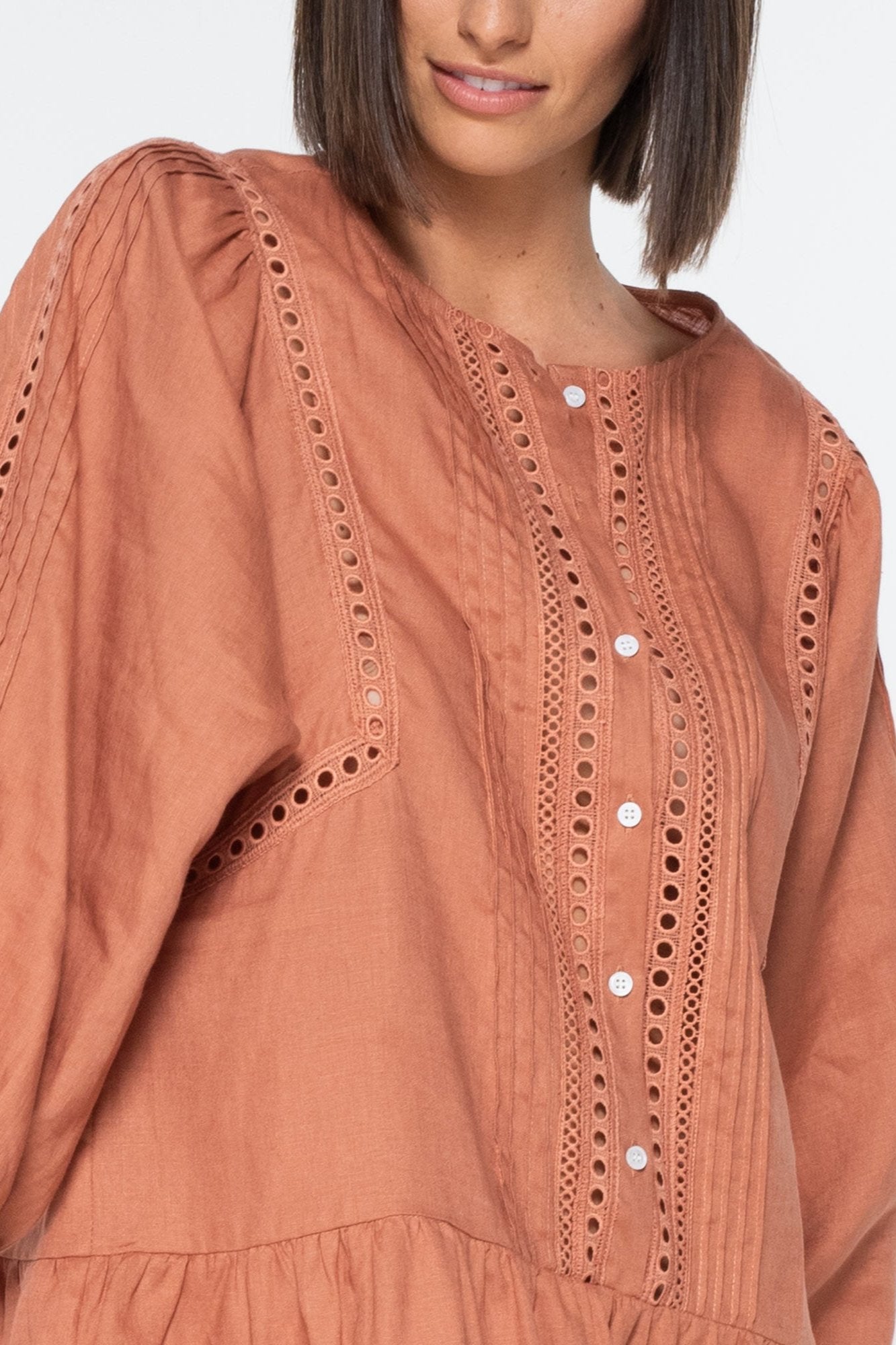 Douse Dress in Russet Douse Dress in Russet