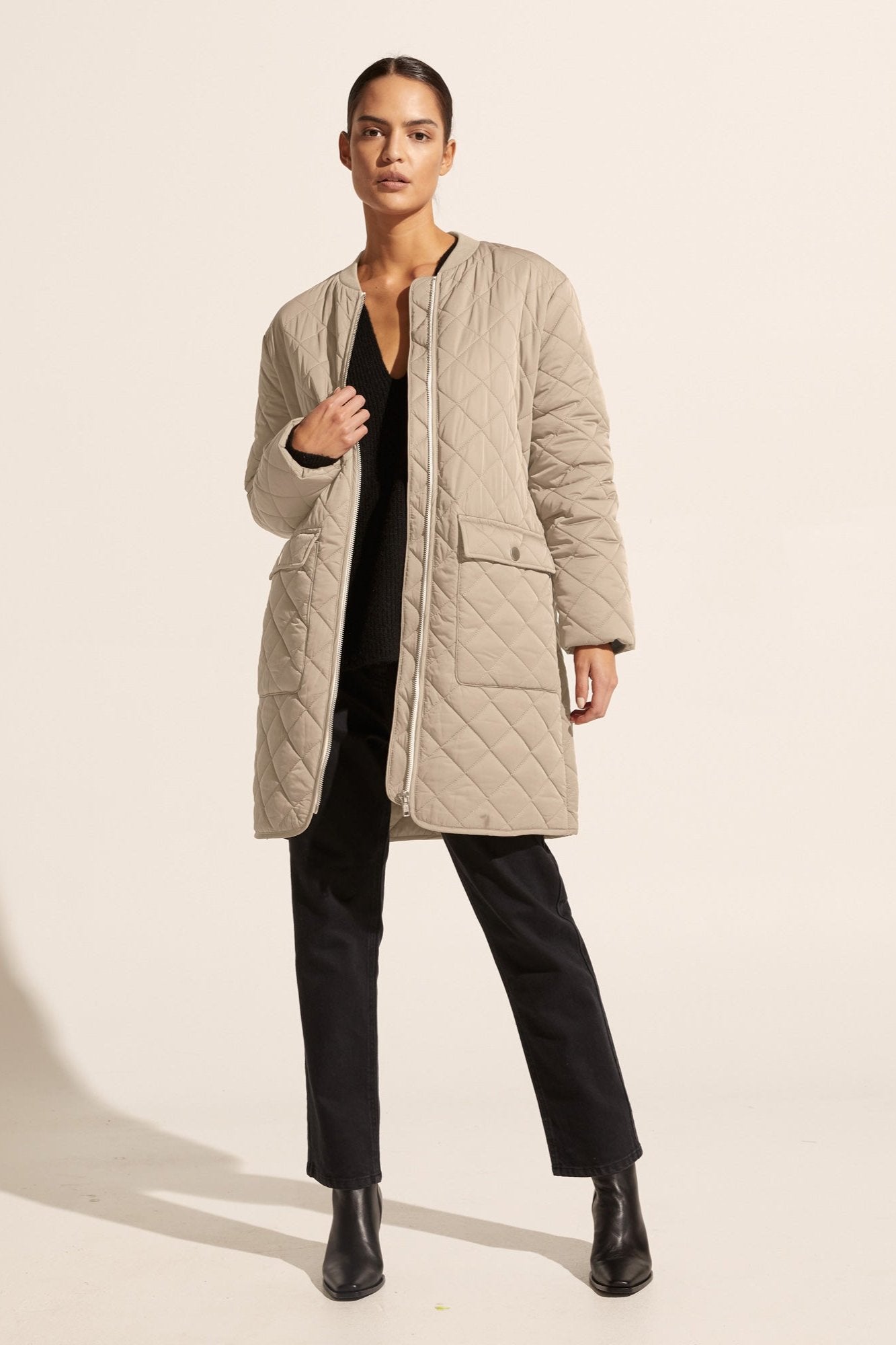 Rim Jacket in Ecru Rim Jacket in Ecru