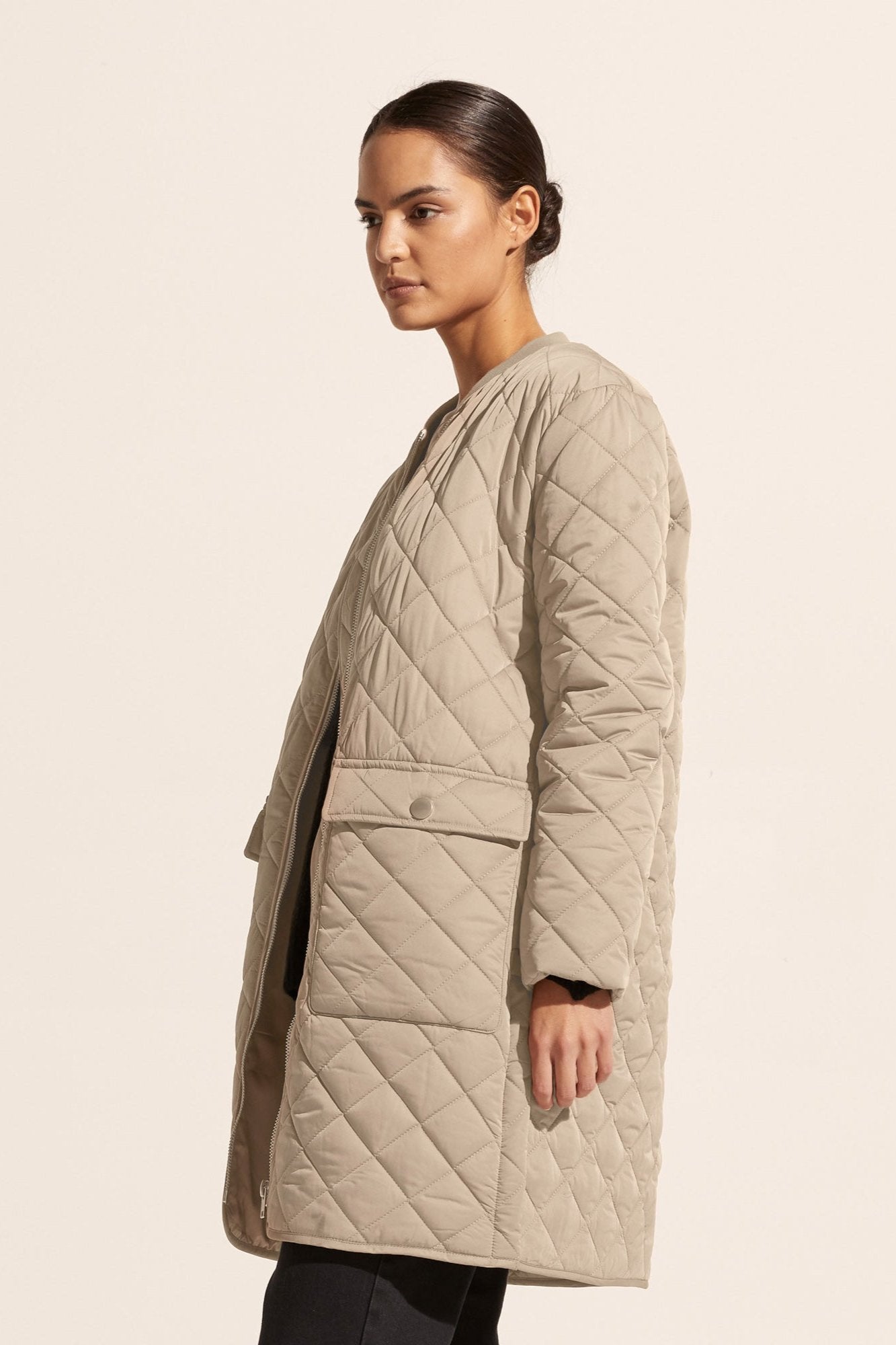 Rim Jacket in Ecru Rim Jacket in Ecru